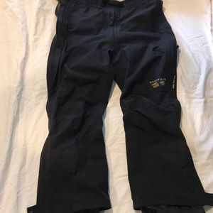 Gore Tex XCR mountaineering pants, full side zip